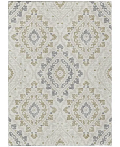 Addison Chantille Acn761 5'x7'6" Area Rug In Ivory