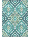 Addison Chantille Acn761 5'x7'6" Area Rug In Teal