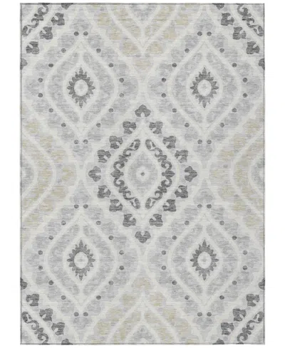 Addison Chantille Acn761 9'x12' Area Rug In Silver