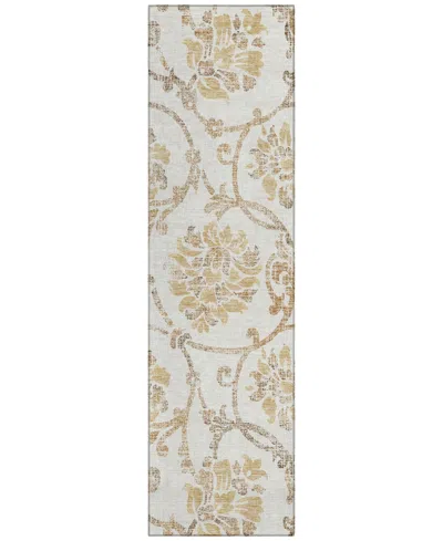 Addison Chantille Acn762 2'3"x7'6" Runner Area Rug In Ivory
