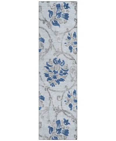 Addison Chantille Acn762 2'3"x7'6" Runner Area Rug In Mist