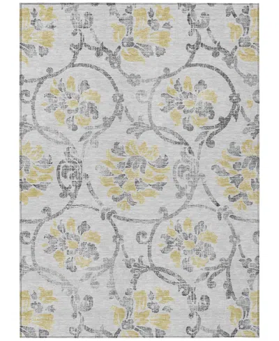 Addison Chantille Acn762 3'x5' Area Rug In Silver