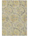 Addison Chantille Machine Washable Acn762 8'x10' Area Rug In Gold