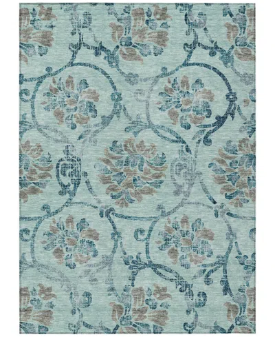 Addison Chantille Acn762 8'x10' Area Rug In Teal
