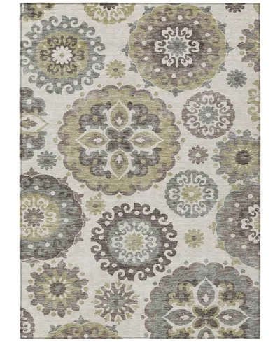 Addison Chantille Acn763 2'6"x3'10" Area Rug In Beige