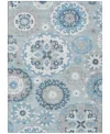 Addison Chantille Machine Washable Acn763 2'6"x3'10" Area Rug In Mist