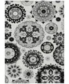 Addison Chantille Machine Washable Acn763 3'x5' Area Rug In Black