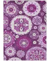Addison Chantille Acn763 8'x10' Area Rug In Eggplant