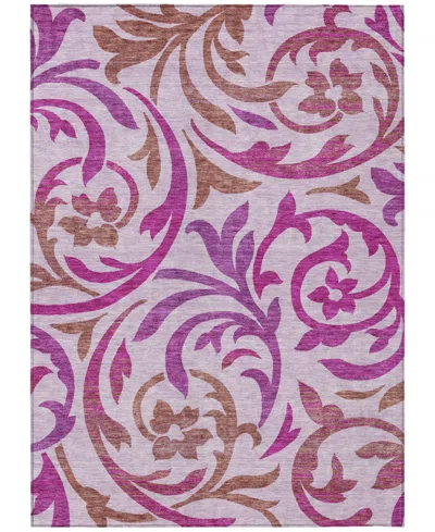 Addison Chantille Acn764 10'x14' Area Rug In Lavender
