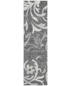 Addison Chantille Acn764 2'3"x7'6" Runner Area Rug In Charcoal