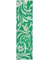 Addison Chantille Acn764 2'3"x7'6" Runner Area Rug In Green