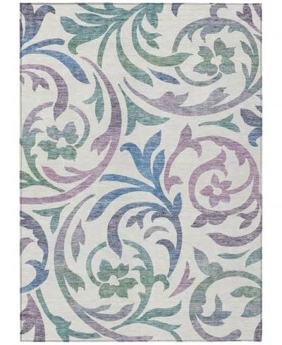 Addison Chantille Acn764 2'6"x3'10" Area Rug In White