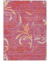 Addison Chantille Acn764 3'x5' Area Rug In Rose