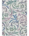 Addison Chantille Acn764 5'x7'6" Area Rug In White