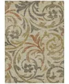Addison Chantille Machine Washable Acn764 8'x10' Area Rug In Beige