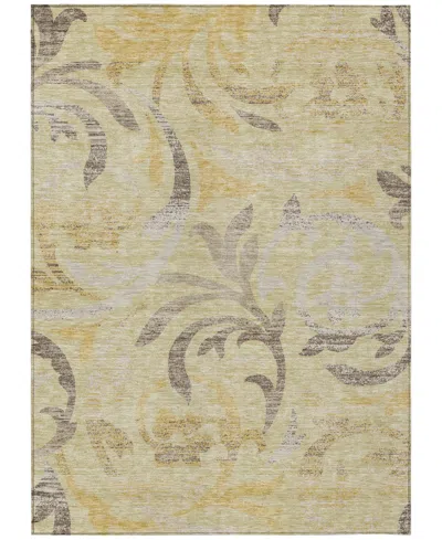 Addison Chantille Acn764 8'x10' Area Rug In Gold