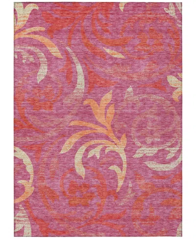 Addison Chantille Acn764 8'x10' Area Rug In Rose