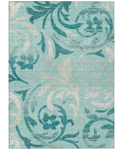 Addison Chantille Acn764 8'x10' Area Rug In Teal