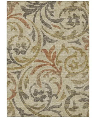 Addison Chantille Acn764 9'x12' Area Rug In Beige