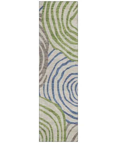 Addison Chantille Acn765 2'3"x7'6" Runner Area Rug In Beige