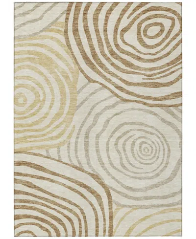 Addison Chantille Acn765 2'6"x3'10" Area Rug In Gold