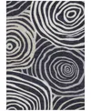Addison Chantille Machine Washable Acn765 3'x5' Area Rug In Black