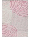 Addison Chantille Acn765 8'x10' Area Rug In Pink
