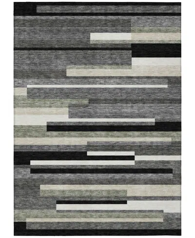 Addison Chantille Acn766 2'6"x3'10" Area Rug In Black