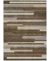 Addison Chantille Machine Washable Acn766 2'6"x3'10" Area Rug In Brown