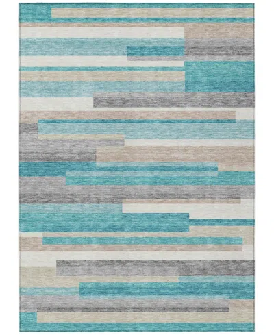 Addison Chantille Acn766 5'x7'6" Area Rug In Teal