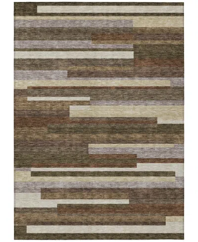 Addison Chantille Acn766 8'x10' Area Rug In Brown