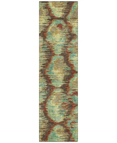 Addison Chantille Acn767 2'3"x7'6" Runner Area Rug In Cocoa