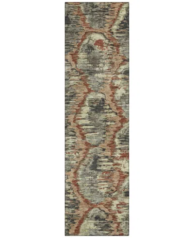 Addison Chantille Acn767 2'3"x7'6" Runner Area Rug In Copper