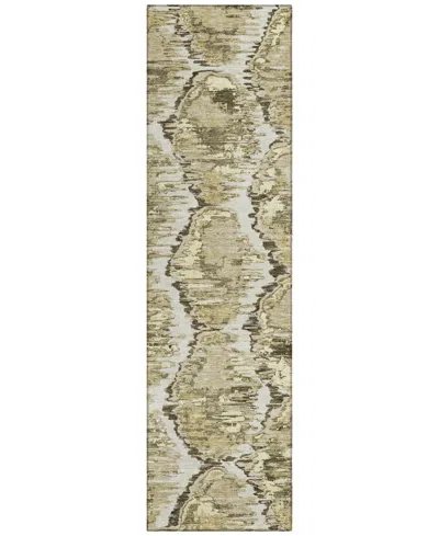 Addison Chantille Acn767 2'3"x7'6" Runner Area Rug In Taupe