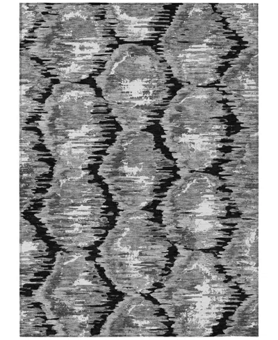 Addison Chantille Acn767 5'x7'6" Area Rug In Black