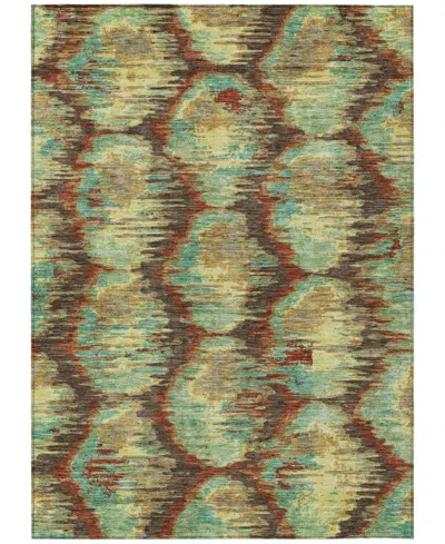 Addison Chantille Acn767 5'x7'6" Area Rug In Cocoa