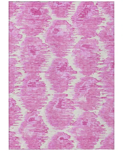 Addison Chantille Acn767 5'x7'6" Area Rug In Pink