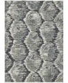 Addison Chantille Acn767 8'x10' Area Rug In Charcoal