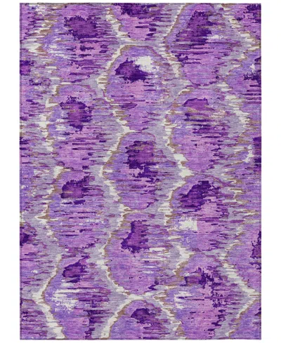 Addison Chantille Acn767 9'x12' Area Rug In Lavender