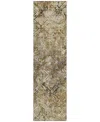 Addison Chantille Acn768 2'3"x7'6" Runner Area Rug In Beige