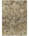 Addison Chantille Machine Washable Acn768 3'x5' Area Rug In Beige