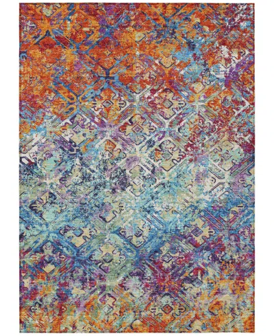 Addison Chantille Acn768 2'6"x3'10" Area Rug In Copper