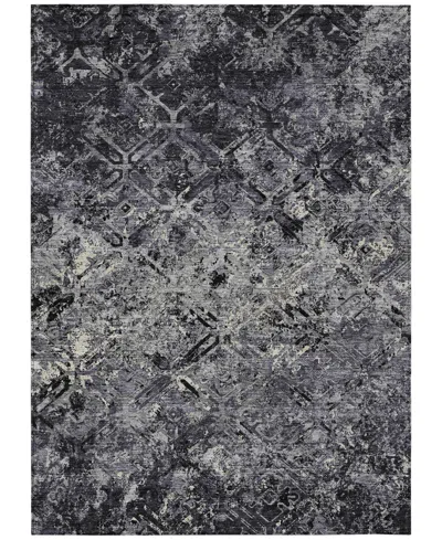 Addison Chantille Acn768 5'x7'6" Area Rug In Black