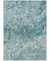 Addison Chantille Acn768 5'x7'6" Area Rug In Teal
