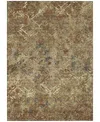 Addison Chantille Machine Washable Acn768 8'x10' Area Rug In Brown