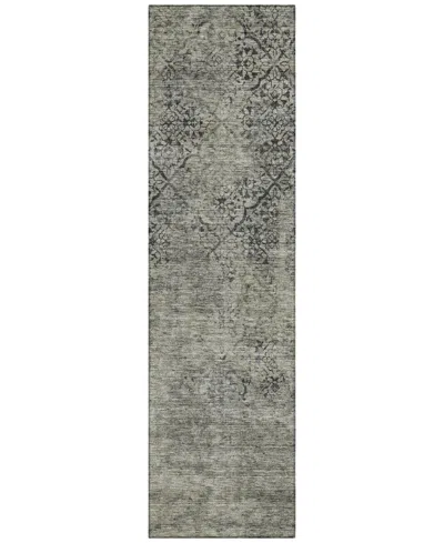 Addison Chantille Acn769 2'3"x7'6" Runner Area Rug In Taupe