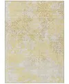 Addison Chantille Machine Washable Acn769 8'x10' Area Rug In Gold