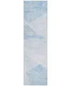 Addison Chantille Acn770 2'3''x7'6'' Runner Area Rug In Denim