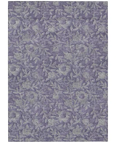 Addison Chantille Acn771 10'x14' Area Rug In Eggplant