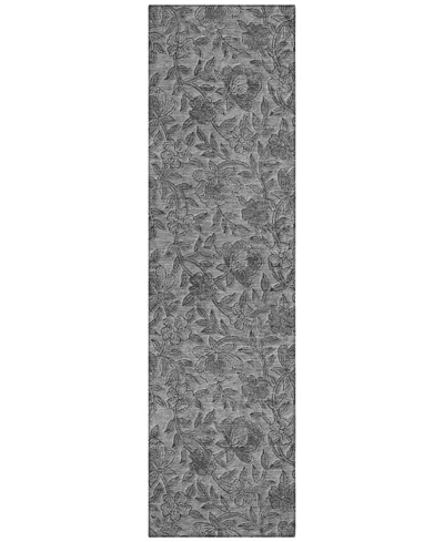 Addison Chantille Acn771 2'3''x7'6'' Runner Area Rug In Gray